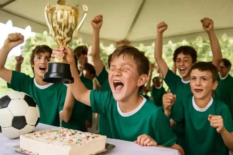 Feste di fine stagione calcio giovanile: il dettaglio che rende ogni evento memorabile
